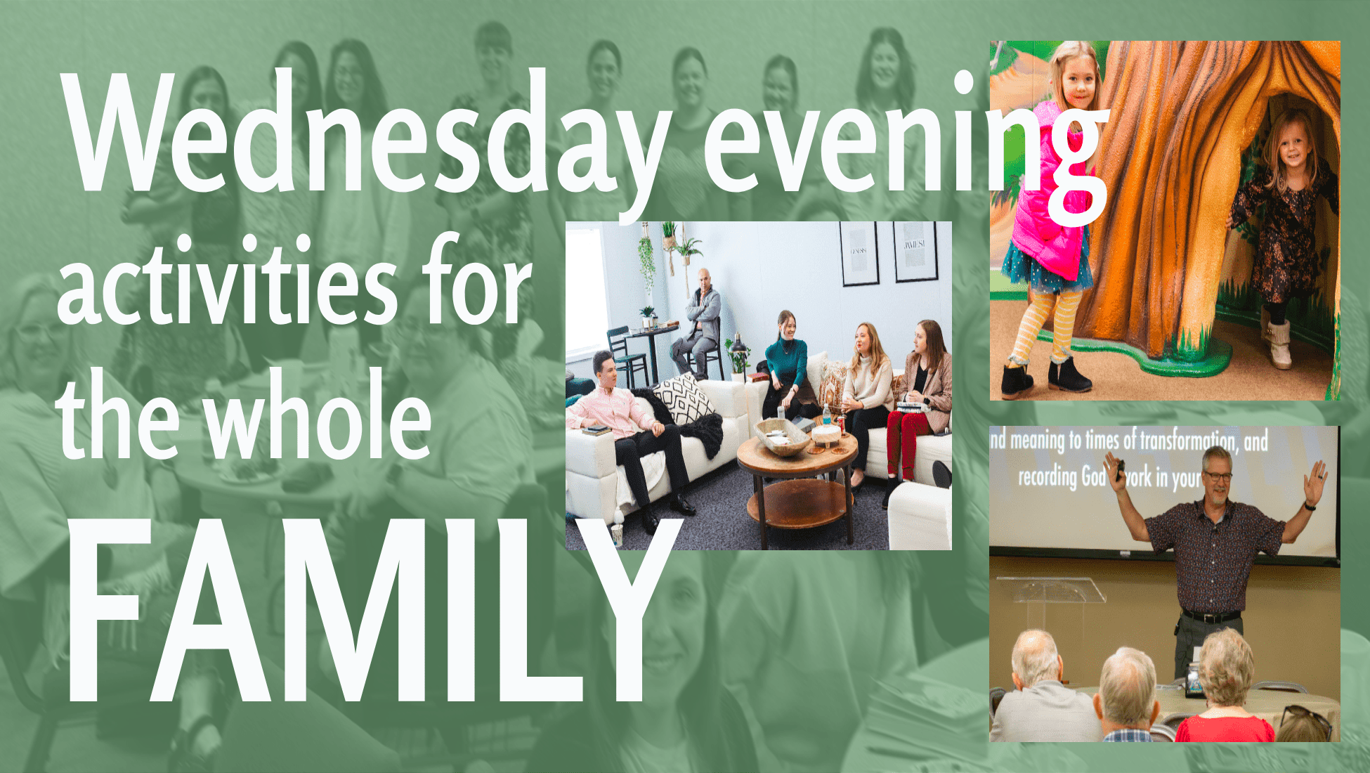 Wed activities for the whole family